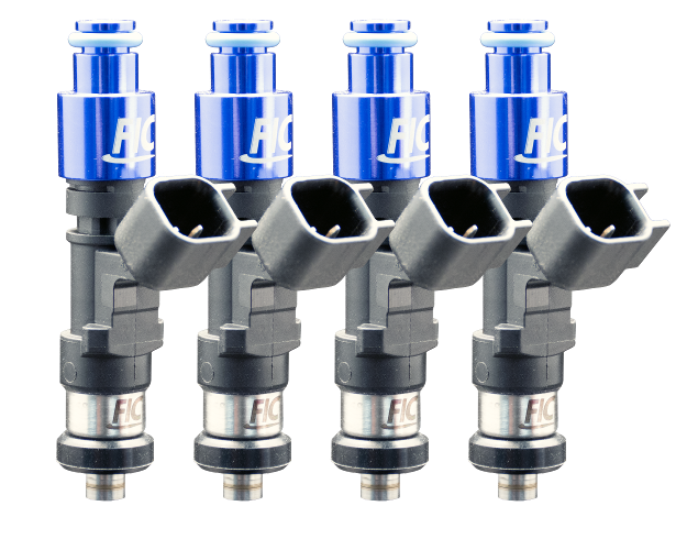 Four Cylinder 365cc Custom Injector Set (isc-0365h-4)