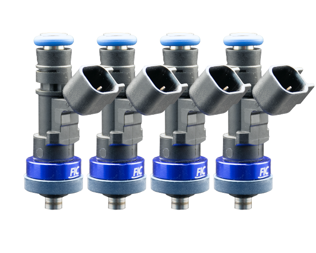 Four Cylinder 445cc Custom Injector Set (isc-0445h-4)