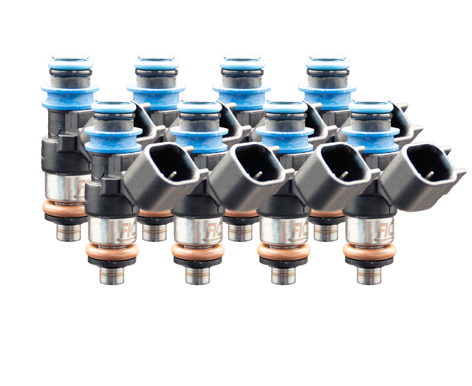 Eight Cylinder 540cc Custom Injector Set (38mm height only) (isc-0540h-8)