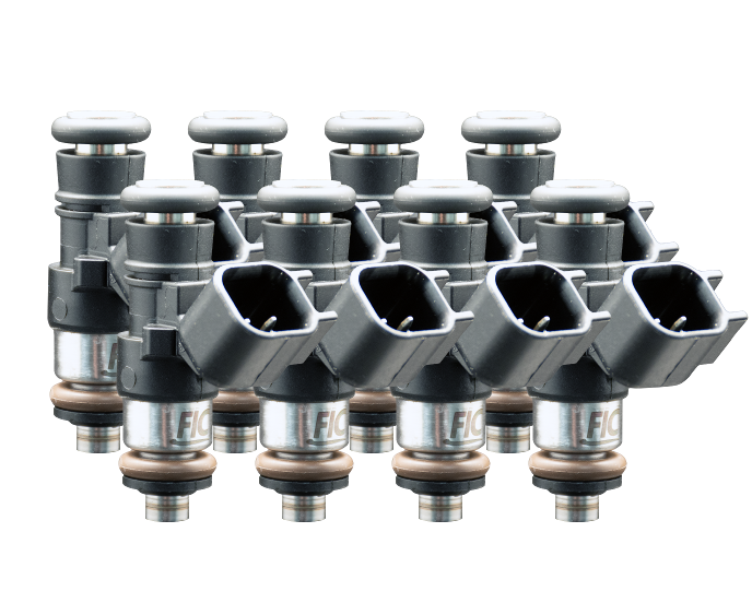 Eight Cylinder 540cc Custom Injector Set (38mm height only) (isc-0540h-8)