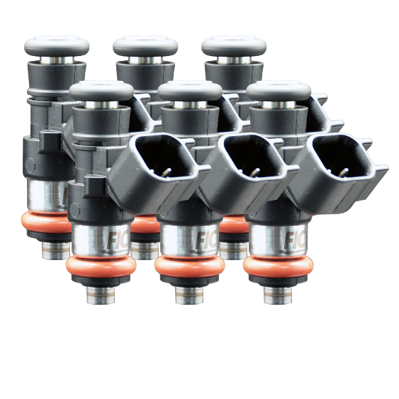 Six Cylinder 850cc Custom Injector Set (38mm height only) (isc-0850h-6)