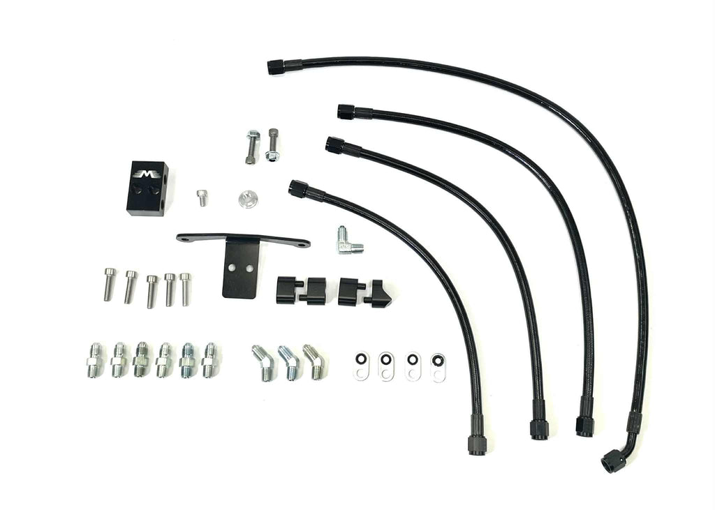 Motion Raceworks Steam Kit Coolant Crossover 2650 Supercharger - Motion Raceworks
