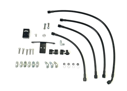 Motion Raceworks Steam Kit Coolant Crossover 2650 Supercharger - Motion Raceworks