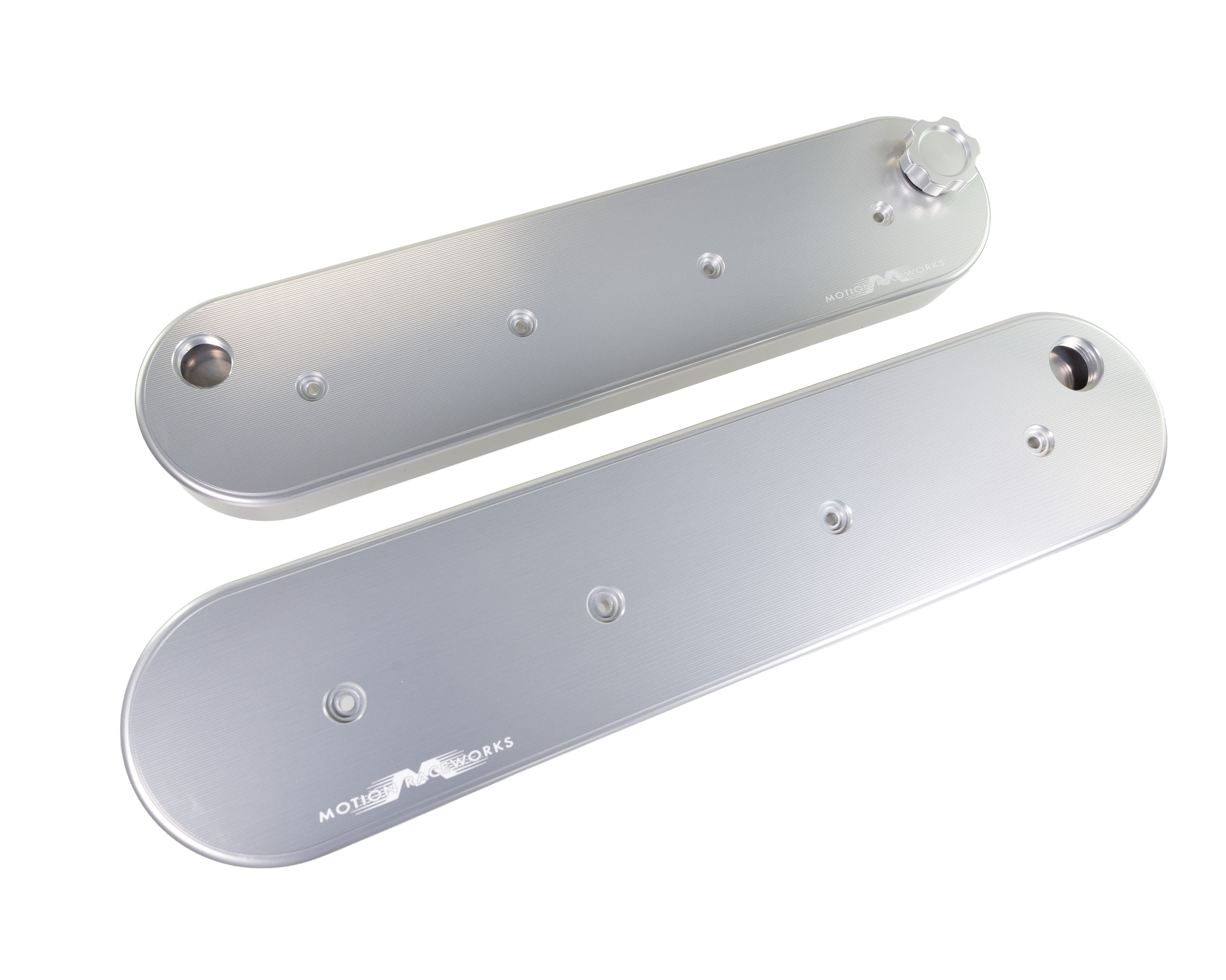 Motion Raceworks Clear Anodized Billet LS Valve Covers - Motion Raceworks