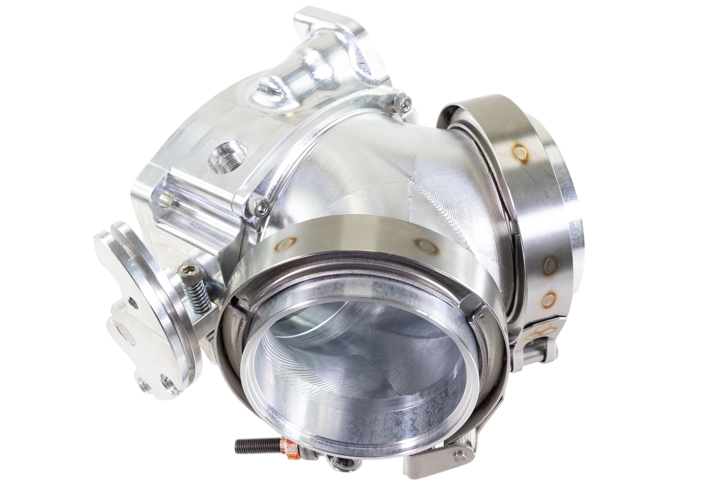 ICON 102/105mm LS Cable Drive Throttle Body (Bare Finish) w/ Interchangeable Connection