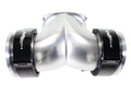 Attachment Only: Billet Dual 'T' 180° w/ 3.5" Quick Seal - BARE (10-14014)