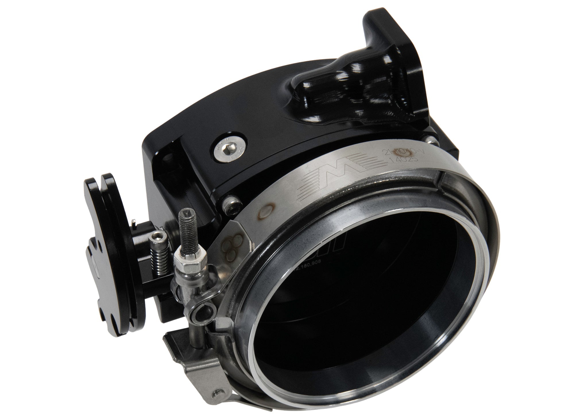 ICON 102/105mm Cable Drive Throttle Body (Black) w/ Interchangeable Connection - Motion Raceworks