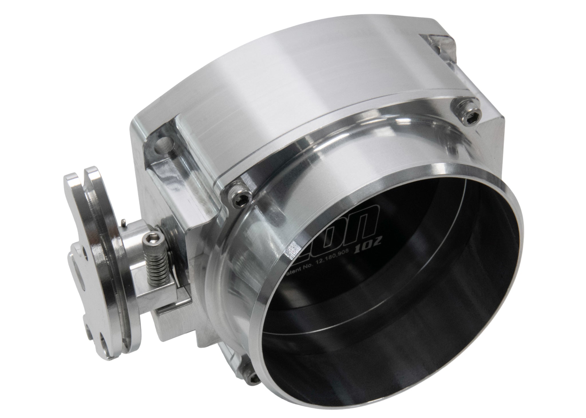 ICON Race 102/105mm Cable Drive Throttle Body (Bare Finish) w/ Interchangeable Connection - Motion Raceworks