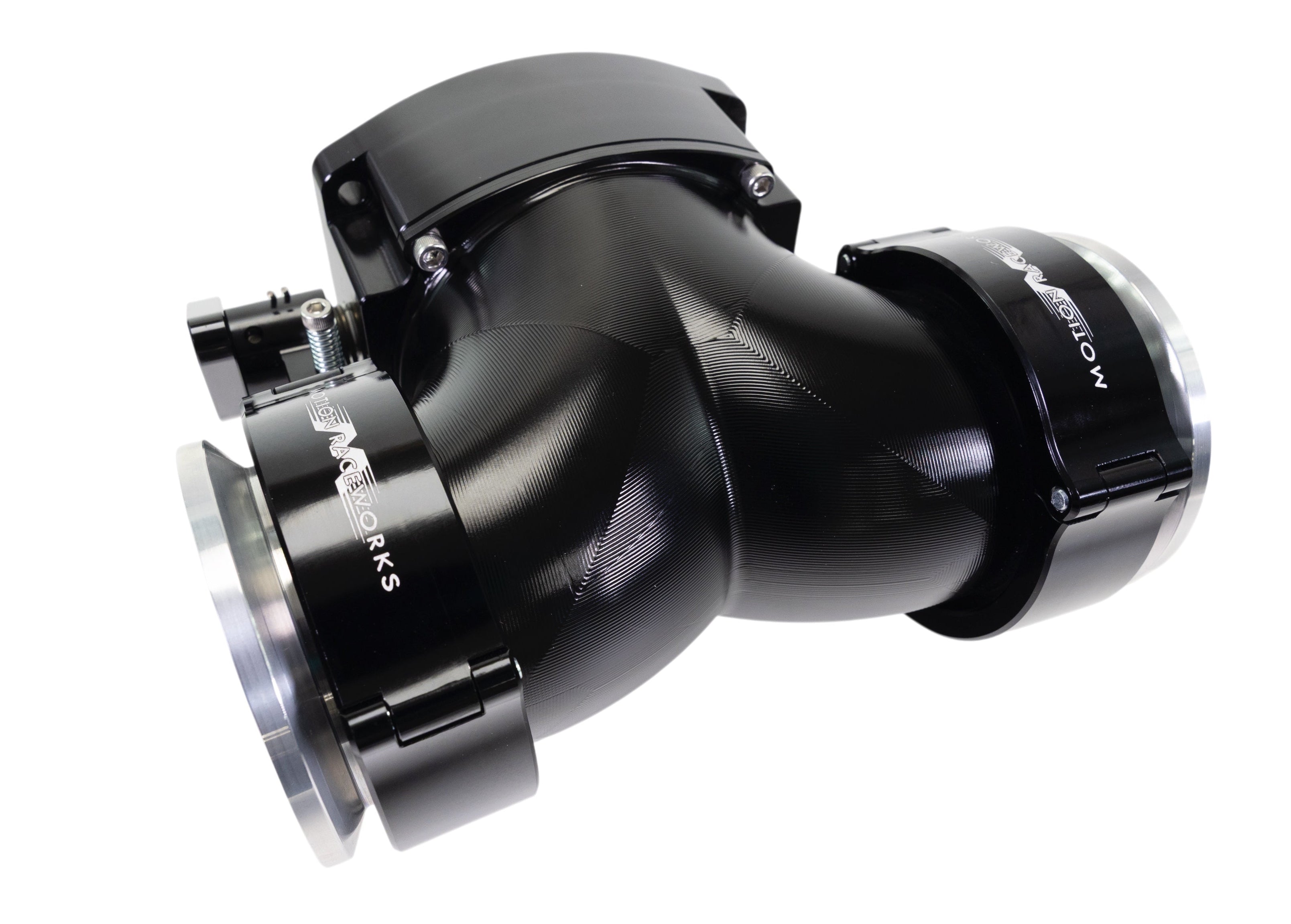 ICON Race Non IAC 102/105mm Mechanical Throttle Body (Black) w/ Interchangeable Connection