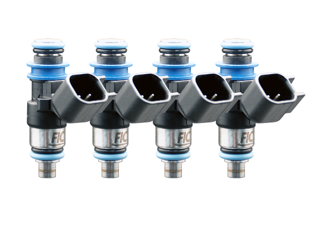 Four Cylinder 1000cc SHORT Custom Injector Set (isc-1000h-short-4)