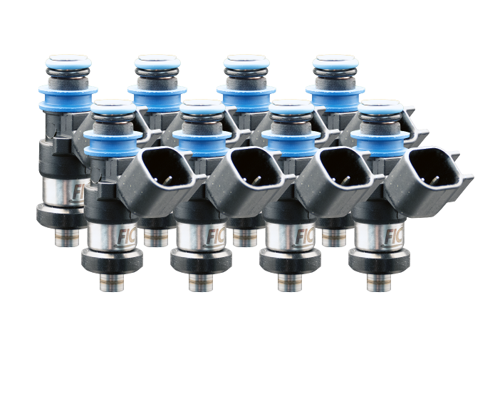 Eight Cylinder 1000cc SHORT Custom Injector Set (isc-1000h-short-8)