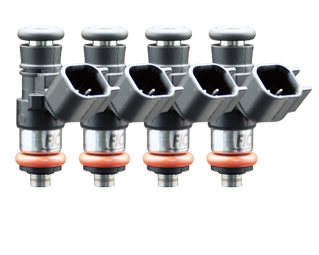 Four Cylinder 1000cc SHORT Custom Injector Set (isc-1000h-short-4)
