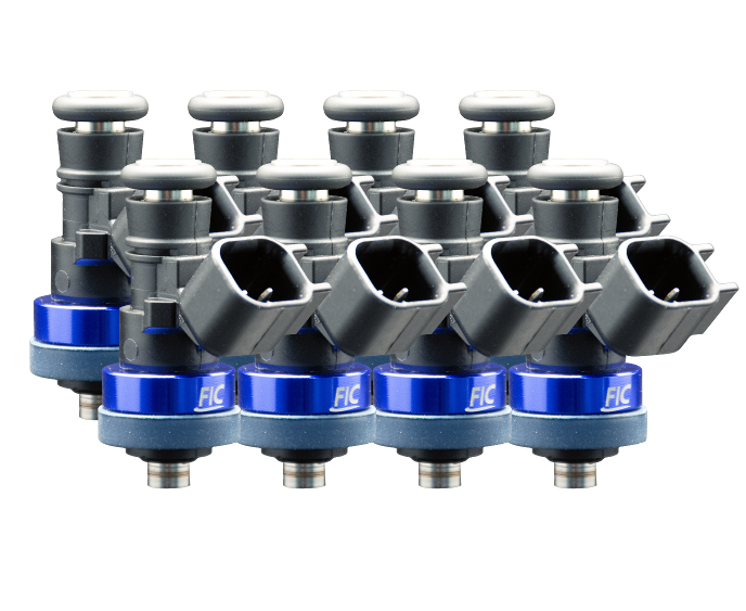 Eight Cylinder 1000cc SHORT Custom Injector Set (isc-1000h-short-8)