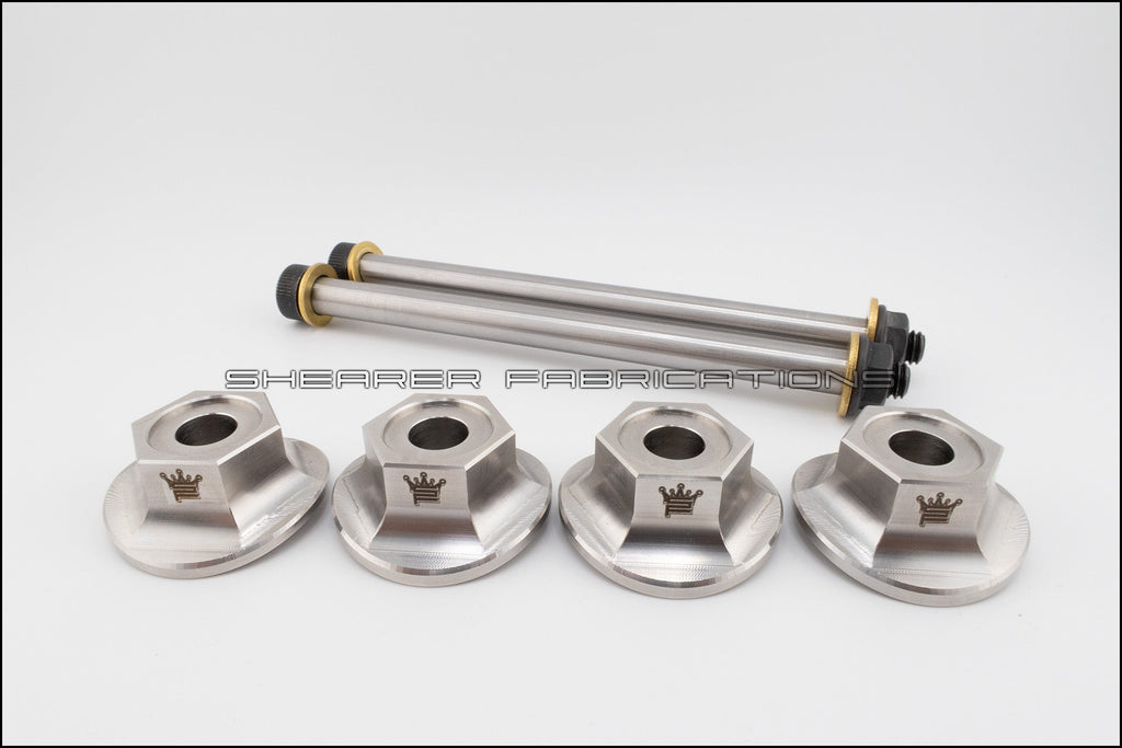 Exhaust Crossbolt Kit, Titanium