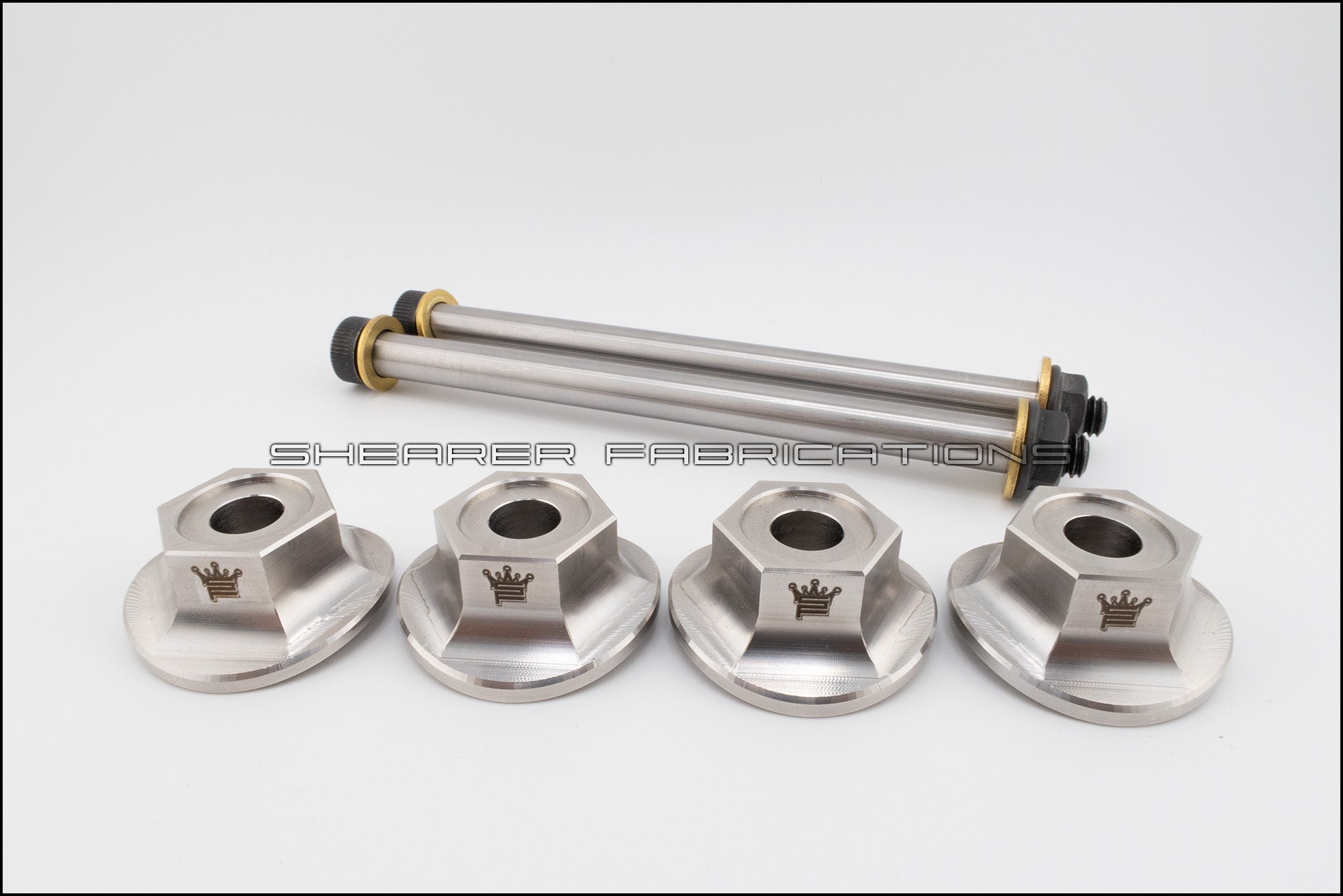 Exhaust Crossbolt Kit, Titanium