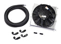 Aftermarket Powerglide Trans Cooler Kit w/ Fan & Fragola Lines/Fittings