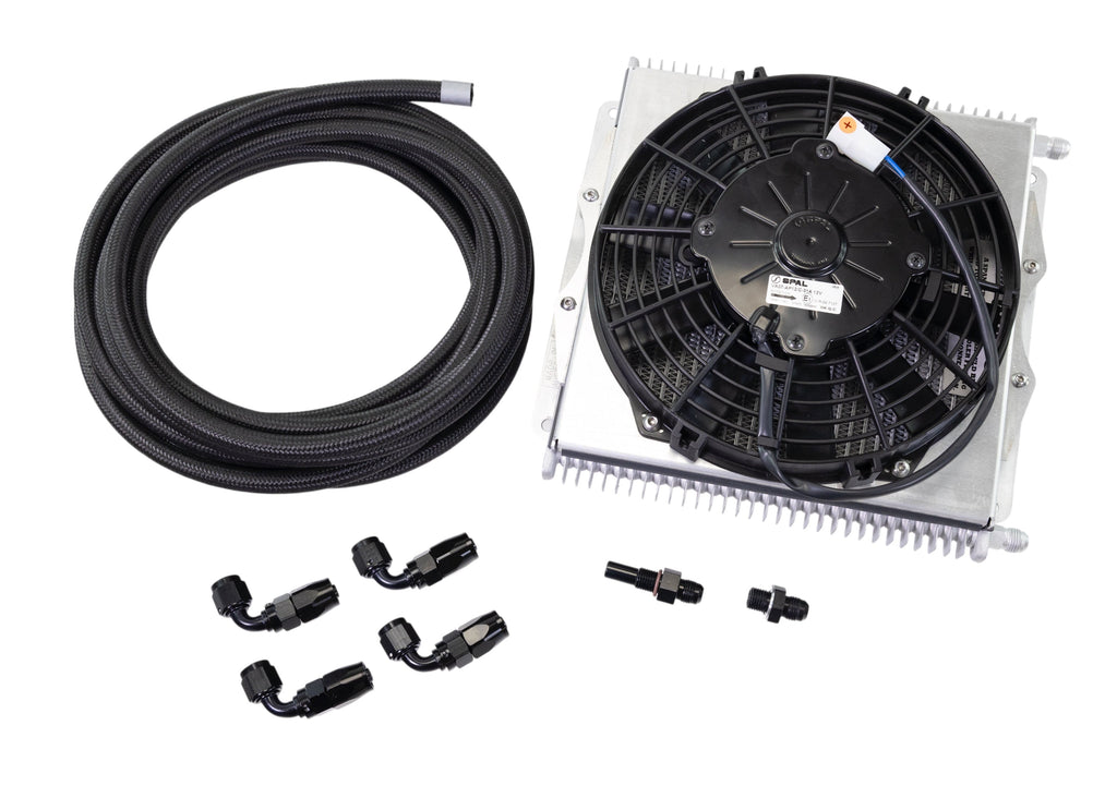4L80E Trans Cooler Kit w/ Fan & Fragola 20 ft Line / Fittings