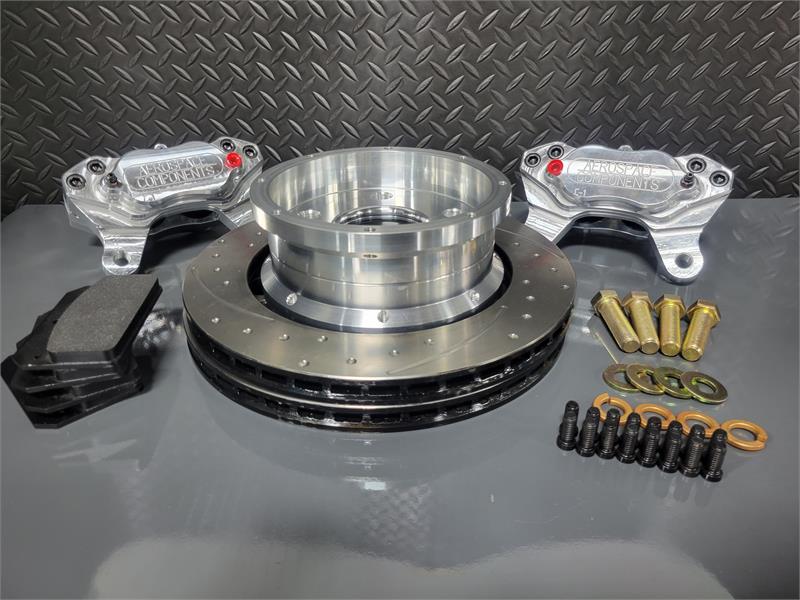 6th Gen 2016-2025Camaro, 2015-2019 CTS, 20-26 CT5 Front Dimpled and Slotted Kit