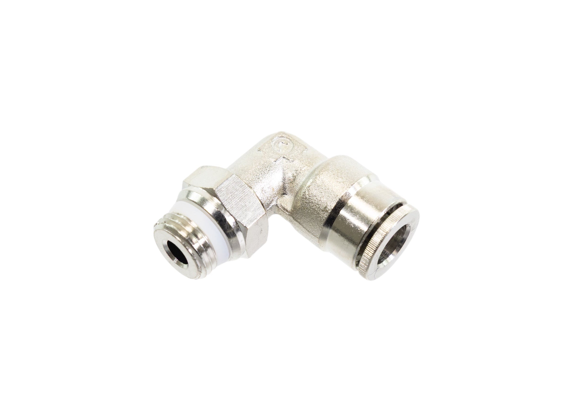 Push-To-Connect 90° 1/8" NPT to 1/4" Tubing 25-10004