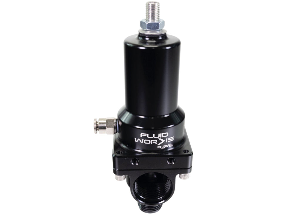 Fluidworks 21-32 GPM Fuel Pressure Regulator 180 Degree