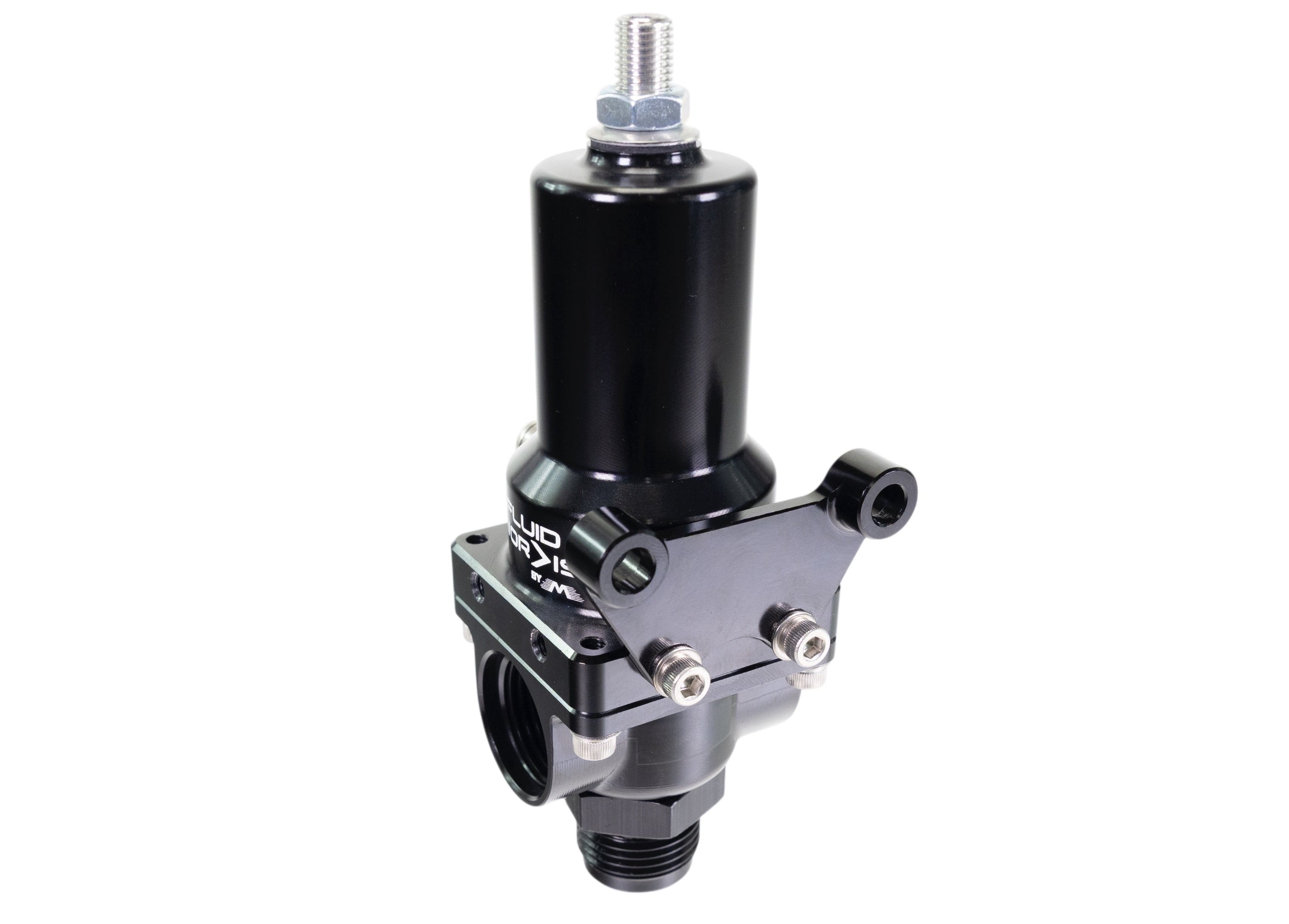 Fluidworks 21-32 GPM Fuel Pressure Regulator 180 Degree
