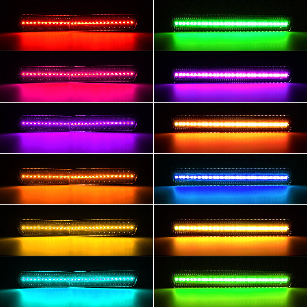 CHALLENGER WIDEBODY 15-23 FRONT/REAR RGB DYNAMIC LED SIDE MARKERS