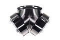 Attachment Only: Billet 'Y' Connection w/ 3" Quick Seals for ICON 102mm - BLACK 10-14016BLK-Motion Raceworks-Motion Raceworks