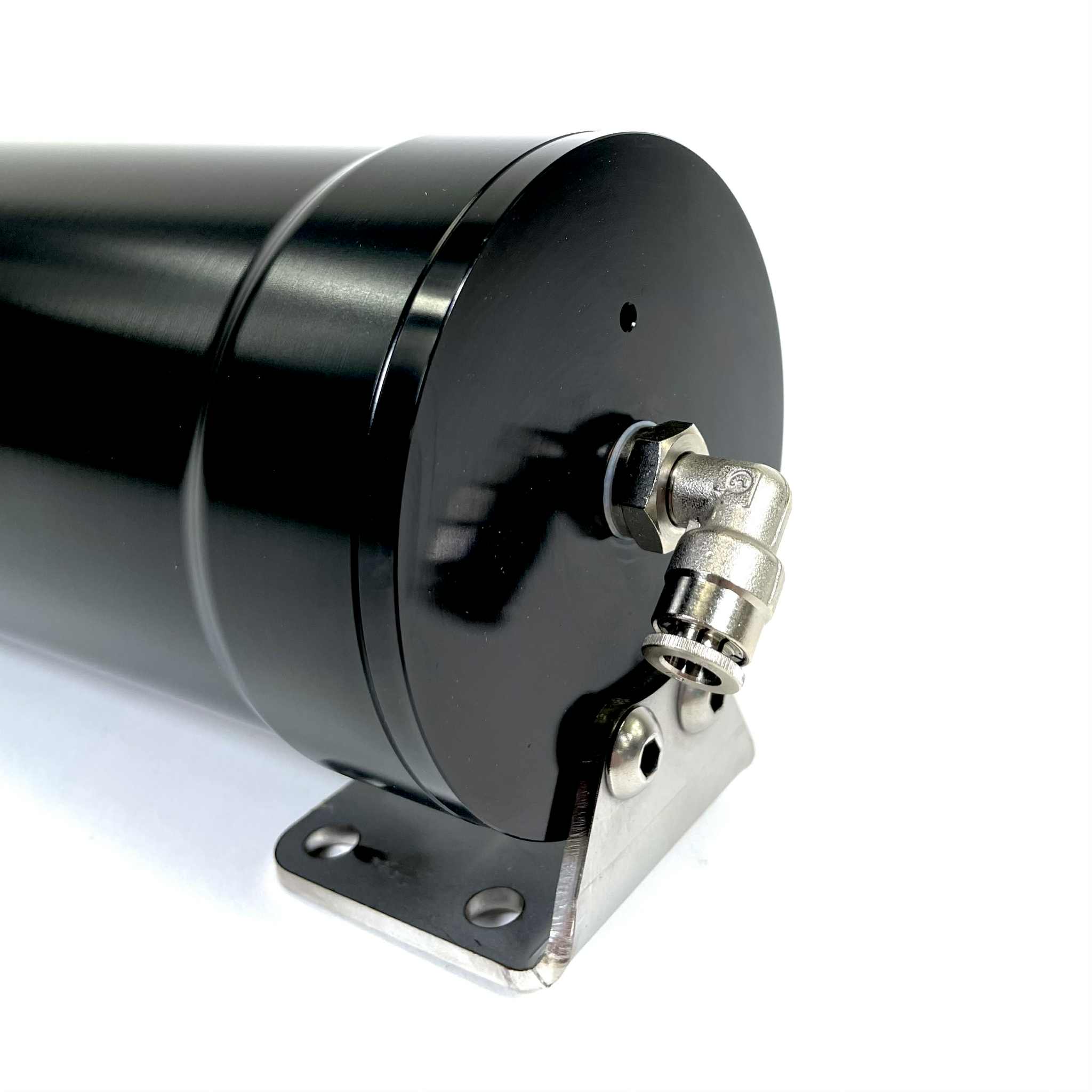 Motion Raceworks 1 Quart XL Coolant / Transmission Billet Overflow Catch Can - Motion Raceworks