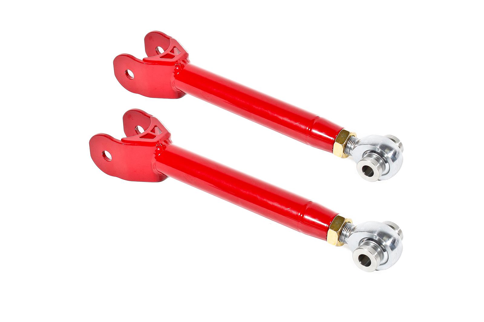 Lower trailing arms, single adjustable, rod ends