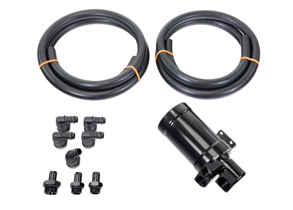 Motion Raceworks F150 2 Stage Active Billet Closed System Catch Can Coyote Kit