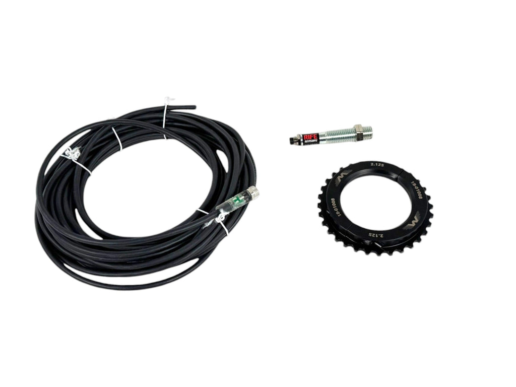 Motion Raceworks 32 Tooth High Def Driveshaft Speed Wheel (Strange Ultra Case) - Sensor Included - Motion Raceworks