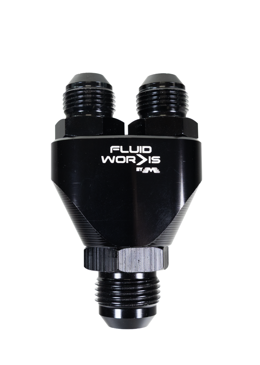 12AN TO DUAL 10AN Y FITTING - Motion Raceworks