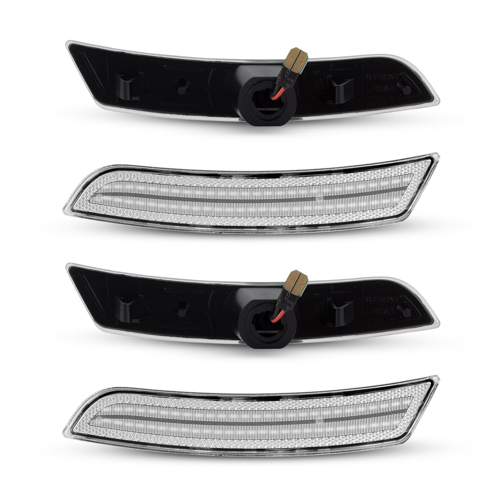 CAMARO 16-24 FRONT/REAR DYNAMIC CLEAR LED SIDE MARKERS