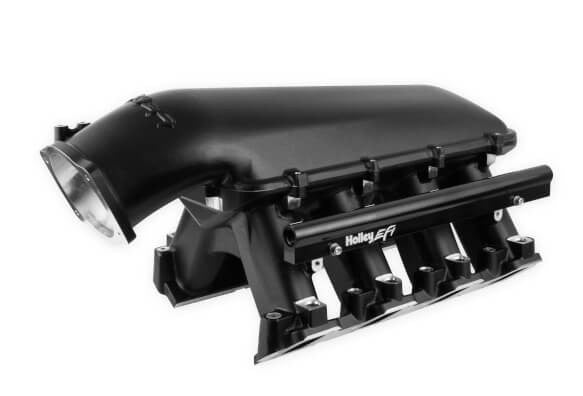 HOLLEY LS HI-RAM EFI MANIFOLD- BLACK GM LS7 105mm