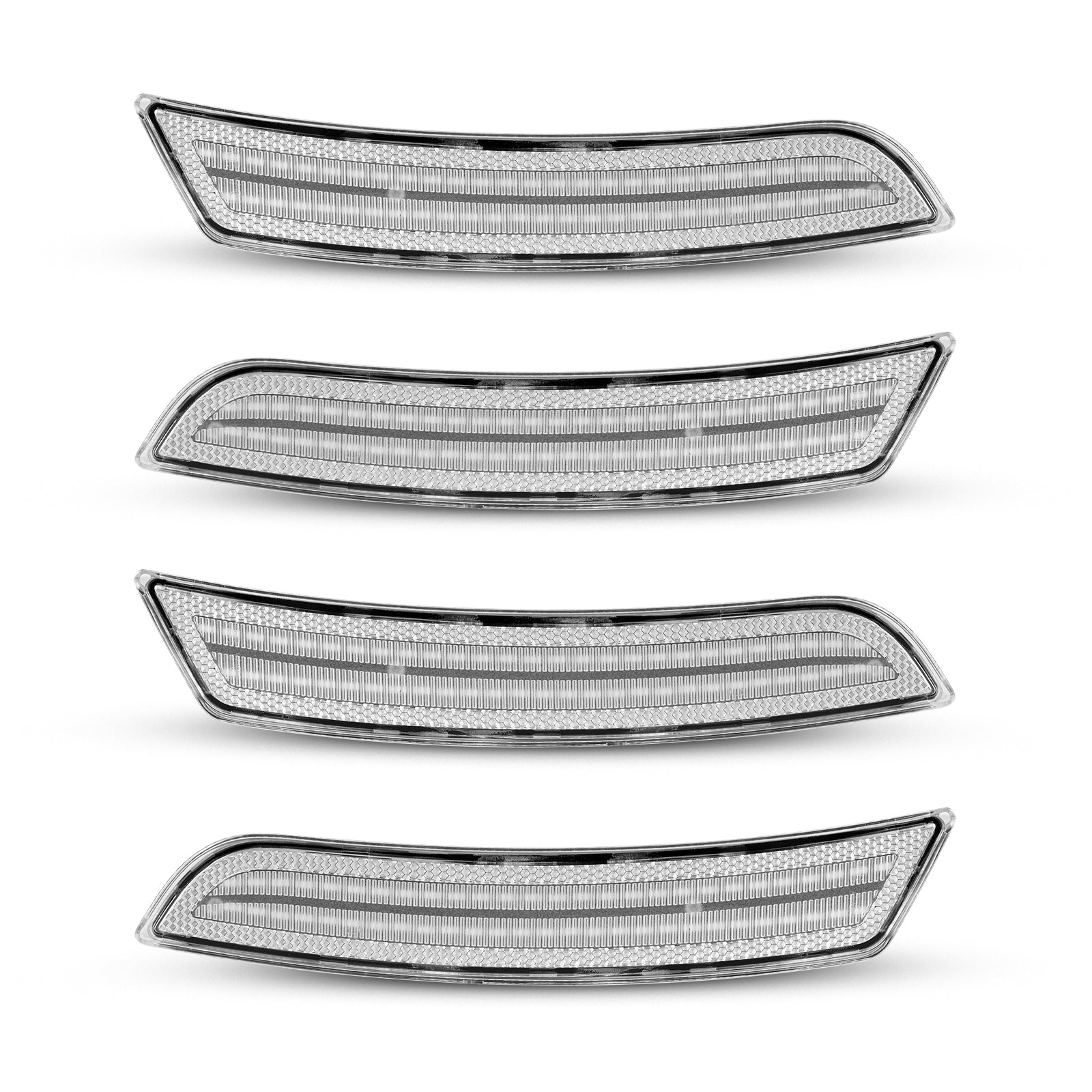 CAMARO 16-24 FRONT/REAR DYNAMIC CLEAR LED SIDE MARKERS