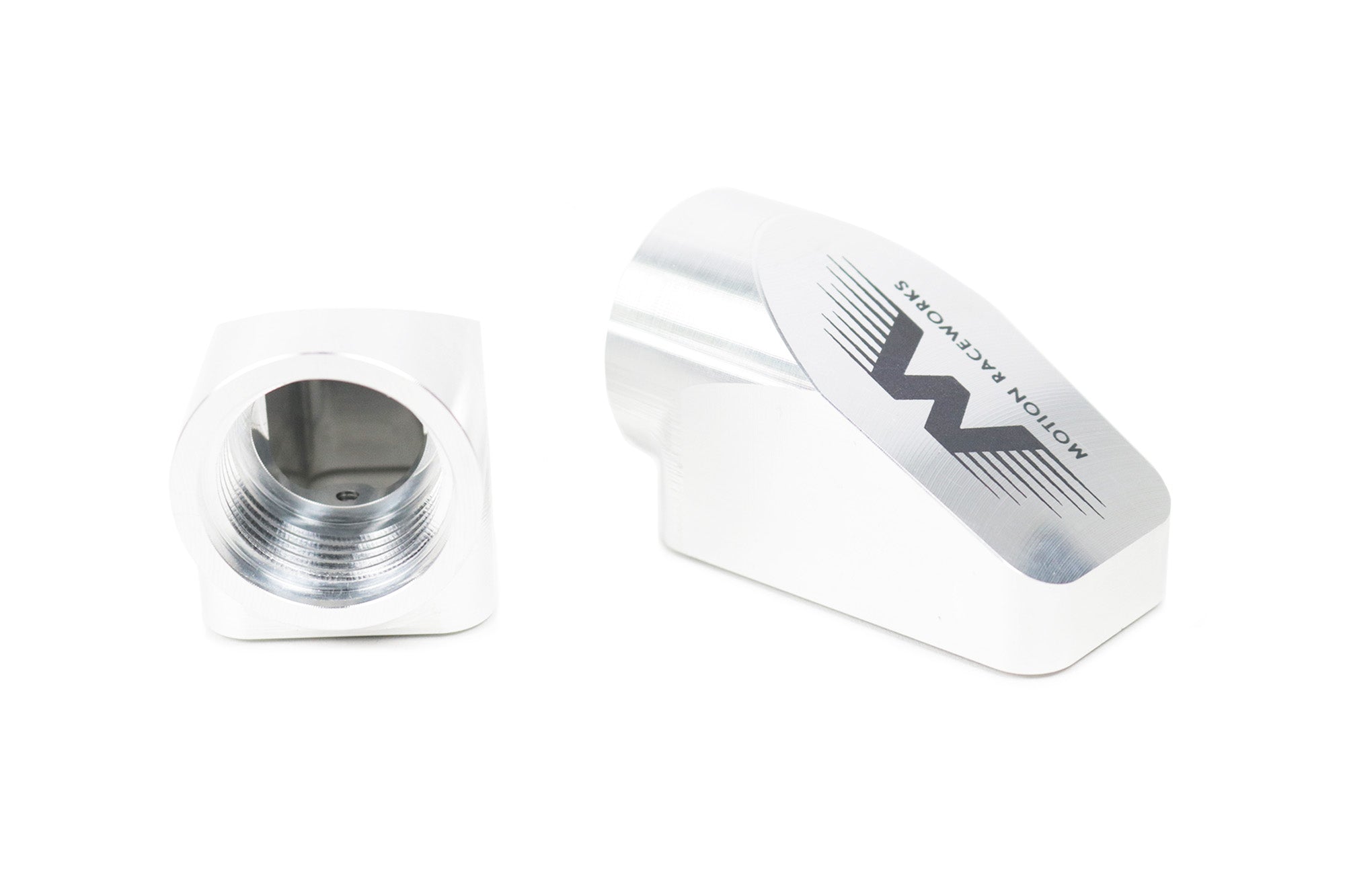 Motion Raceworks Billet Valve Cover Breathers Clear Anodized (Pair) 32-120 PAIR-Motion Raceworks-Motion Raceworks