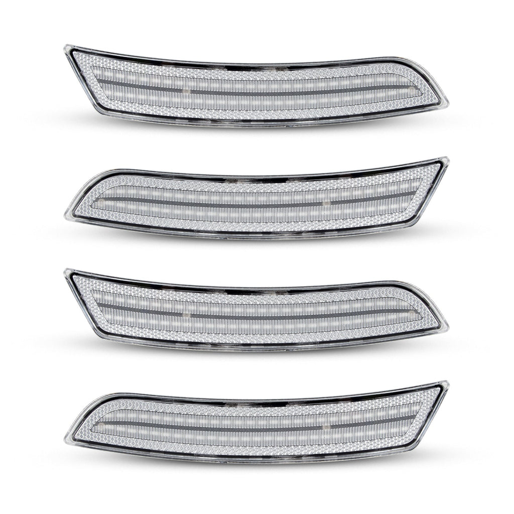 CAMARO 16-24 FRONT/REAR DYNAMIC CLEAR LED SIDE MARKERS