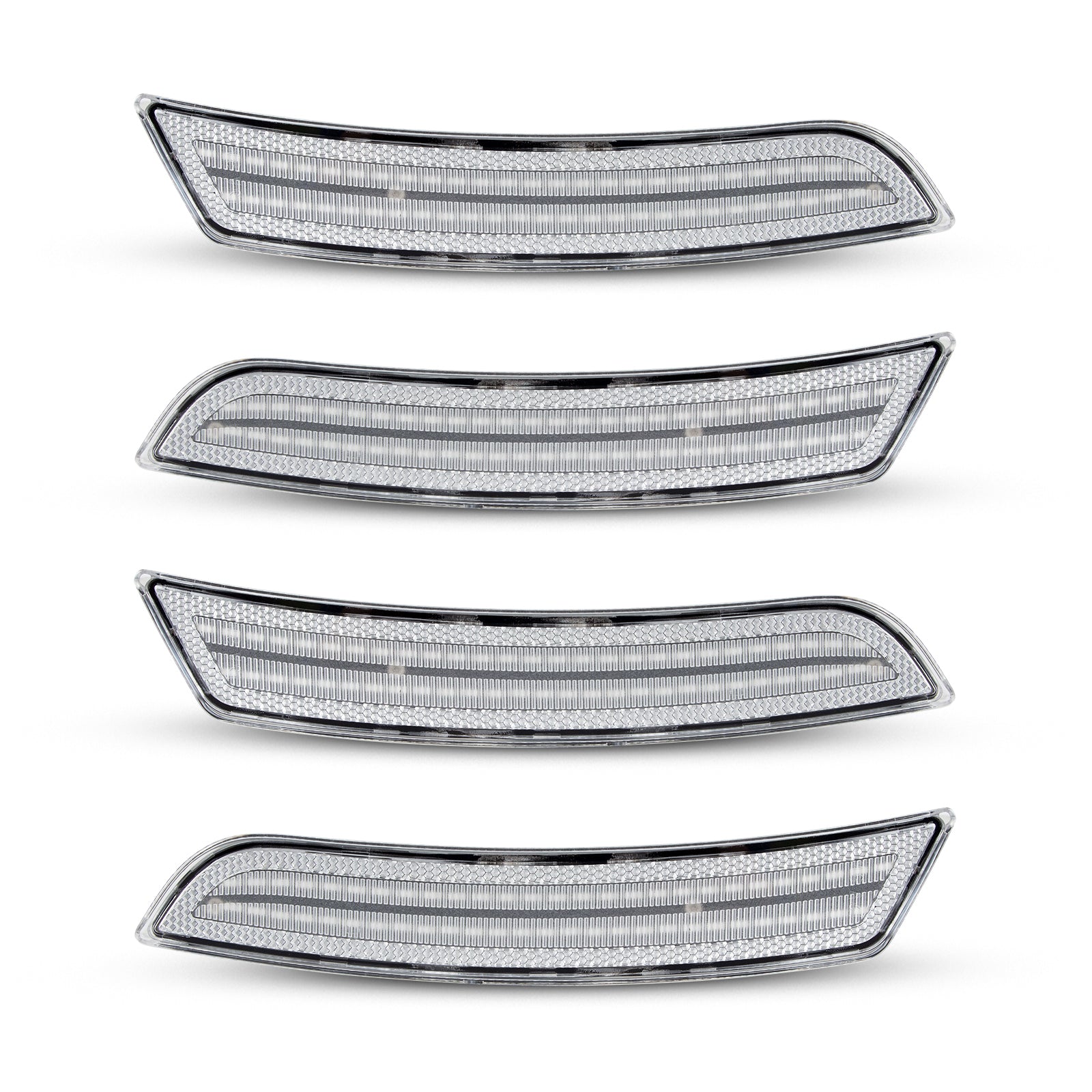 CAMARO 16-24 FRONT/REAR DYNAMIC CLEAR LED SIDE MARKERS