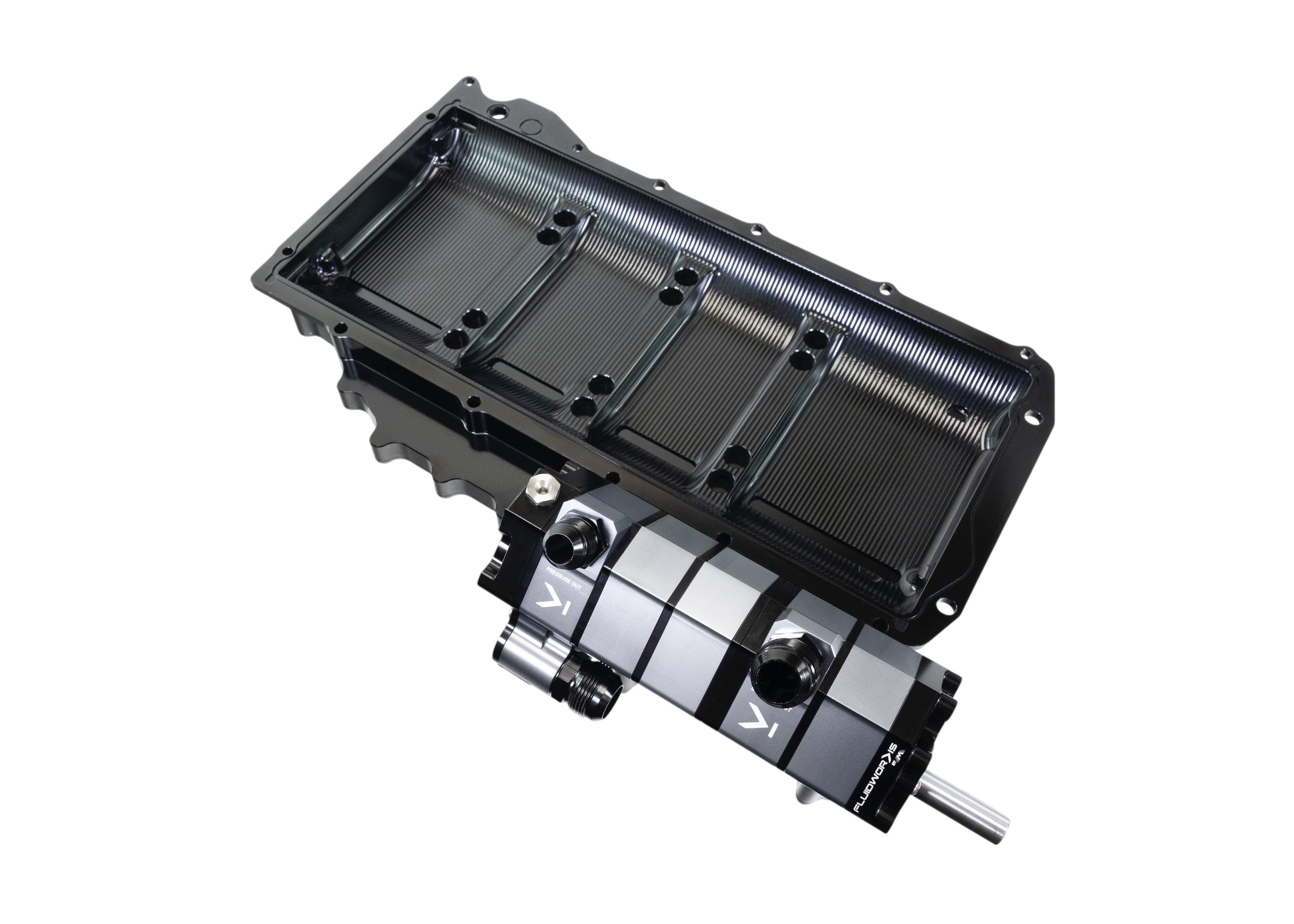 LS 5 Stage Billet Dry Sump Pan / Pump Combo