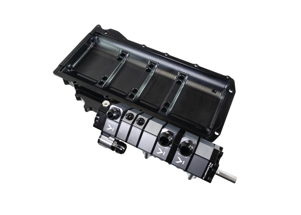 LS 7 Stage Billet Dry Sump Pan / Pump Combo
