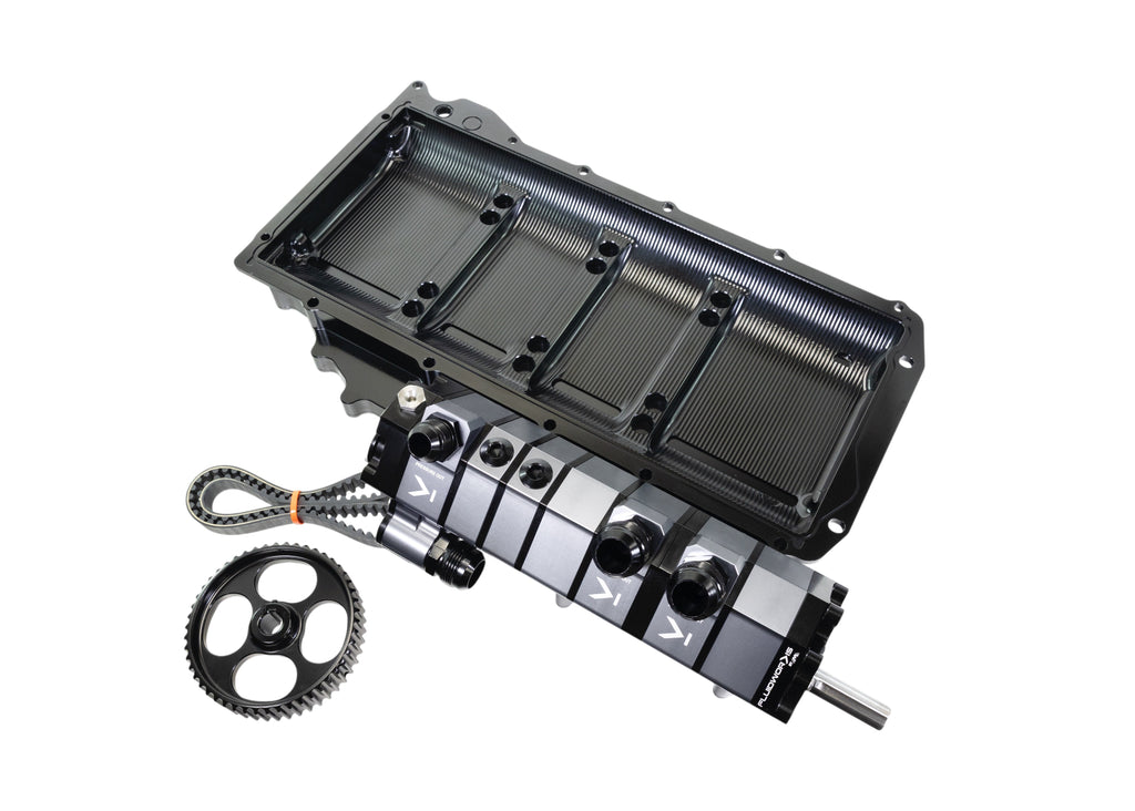 LS 7 Stage Billet Dry Sump Pan / Pump Combo