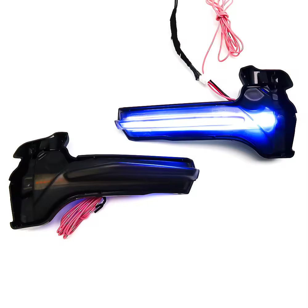 CORVETTE 20-26 DYNAMIC SMOKED LED MIRROR LIGHTS