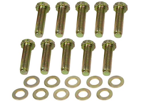 1/2-20 2" Thin Head Full Thread Wheel Stud Kit (10 pack) - Motion Raceworks