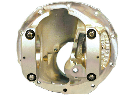 9" Ford Aluminum Thru Bolt Case 3.812" Bearing w/ Alumimum Caps (Black Cerakote)