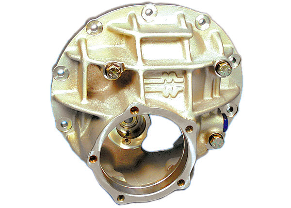 9" Ford Aluminum Thru Bolt Case 3.812" Bearing w/ Alumimum Caps (Gold Finish)