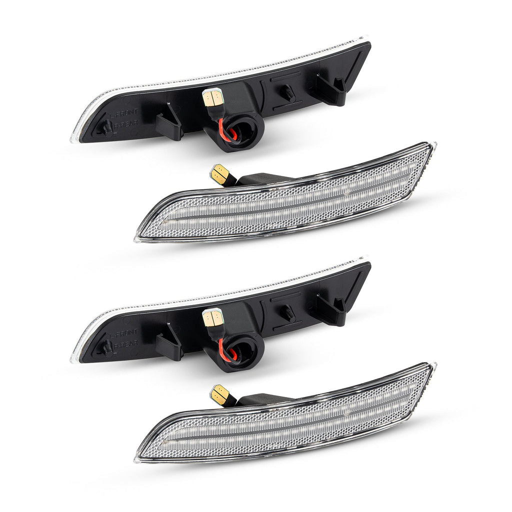 CAMARO 16-24 FRONT/REAR DYNAMIC CLEAR LED SIDE MARKERS