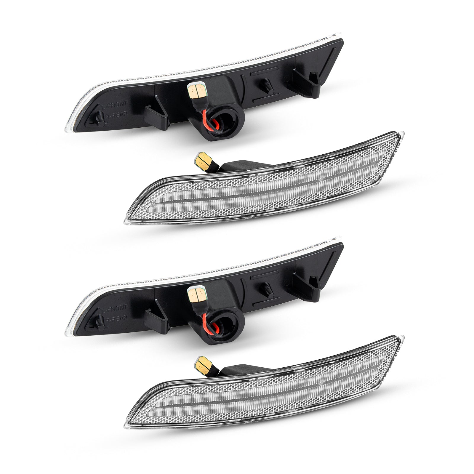 CAMARO 16-24 FRONT/REAR DYNAMIC CLEAR LED SIDE MARKERS
