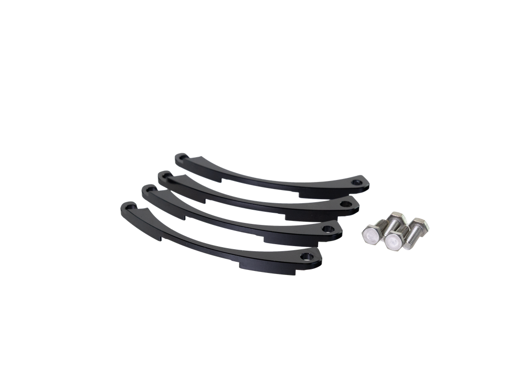 Attachment Only: Clockable 60° Tight Radius 4" V-Band Attachment for ICON 102mm - Motion Raceworks