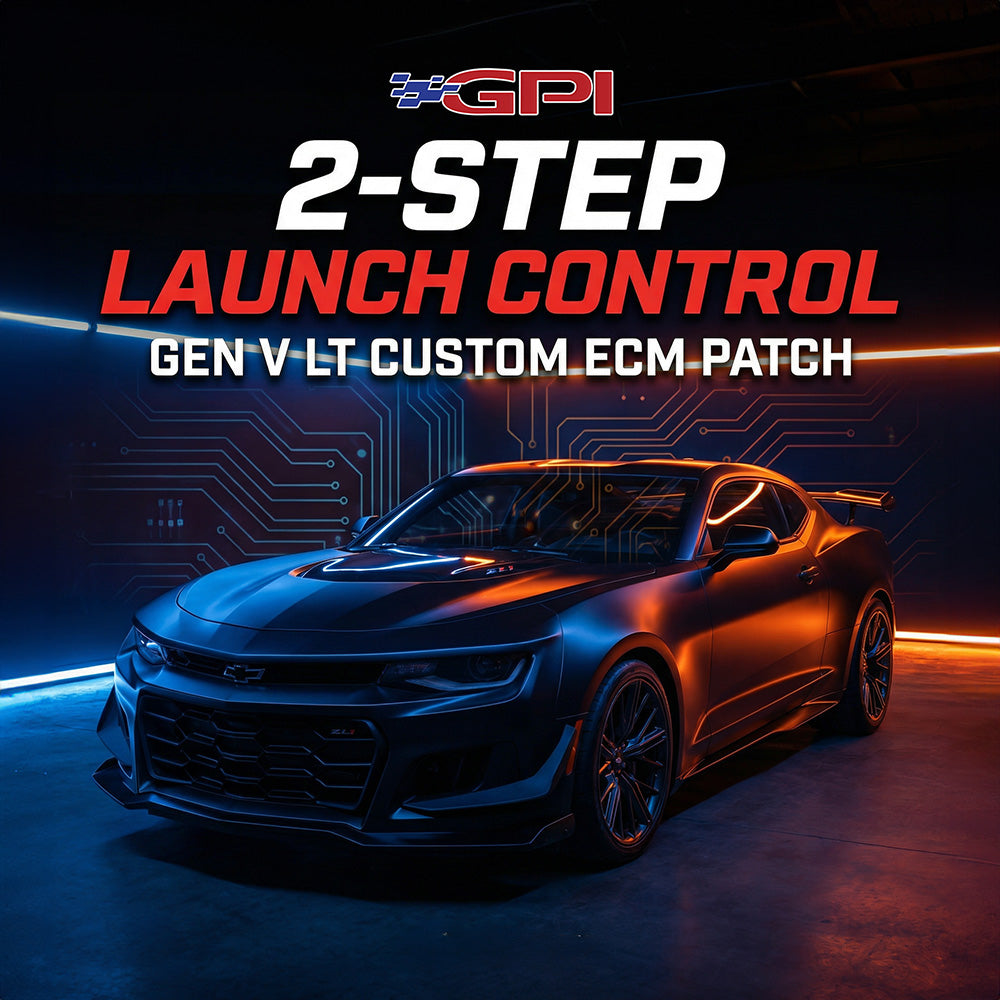 GPI – Gen V LT 2-Step / Launch RPM Limiter + Rolling Anti-Lag / Manual 2-Step Custom ECM Patch – Car & Truck E92/E92A Applications