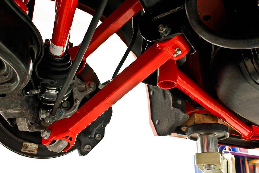 Lower trailing arms, non-adjustable, poly